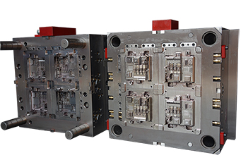 高效注射?！B層模具